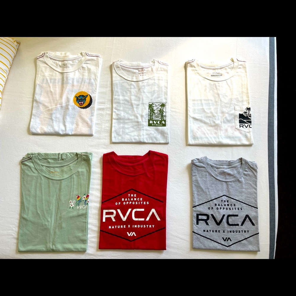 RVCA Graphic T’s